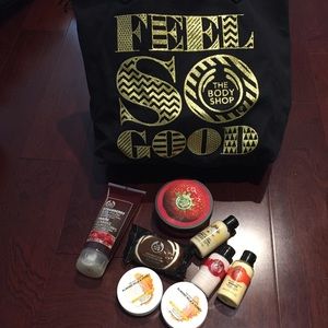 THE BODY SHOP Bundle - Tote + Skincare Body Lotion